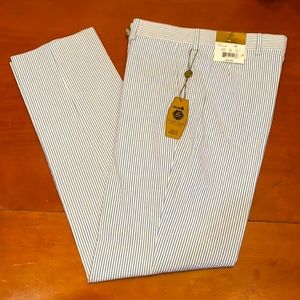 Boys blue and white pants size 14